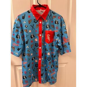 Chicago White Sox M (fits more like L) Hawaiin Shirt
